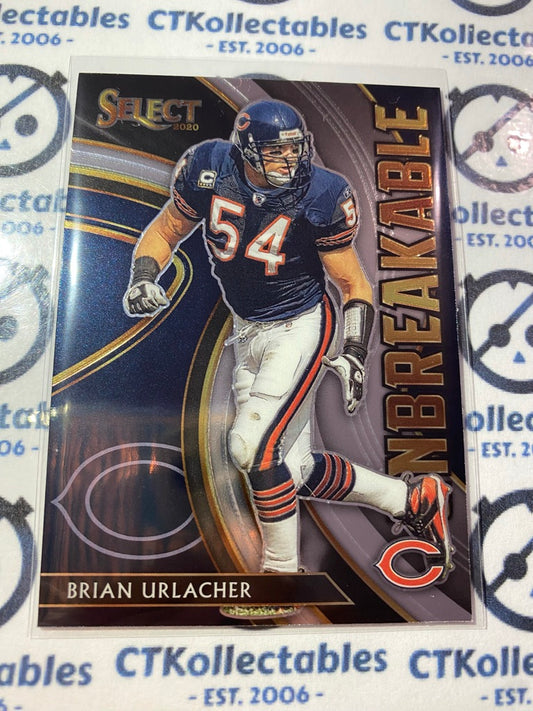 2020 NFL Panini Select Brian Urlacher Unbreakable #U10 Bears