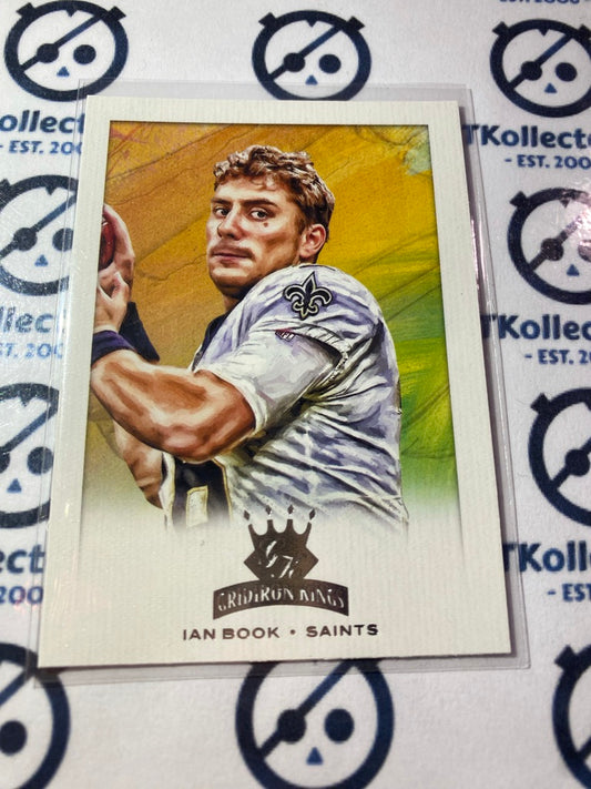 2021 NFL Chronicles Gridiron Kings Ian Book Rookie Card #GK-9 Saints