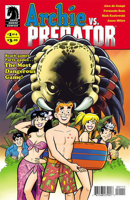ARCHIE VS PREDATOR  # 1 VARIANT DARK HORSE COMICS 2015
