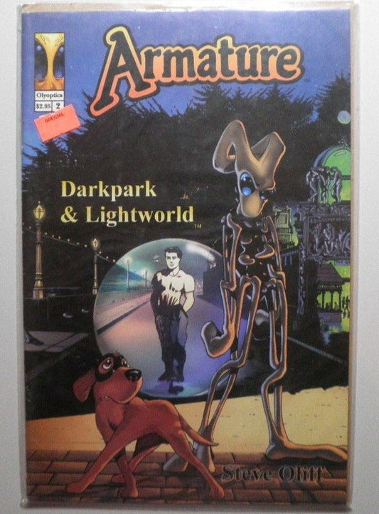 ARMATURE # 2 DARKPARK & LIGHTWORLD VF OLYOPTICS COMIC BOOK