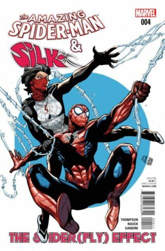 THE AMAZING SPIDER-MAN & SILK # 004 VARIANT EDITION   HOMAGE  SPIDER-MAN 300 COVER MARVEL COMIC BOOK 2016