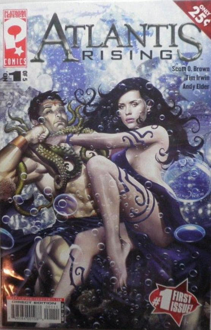 ATLANTIS RISING # 1 NM/VF PLATINUM STUDIOS COMICS MATURE READERS 2007
