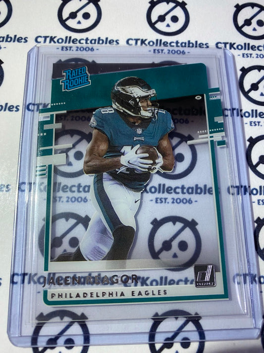 2020 NFL Chronicles Clearly Donruss Jalen Reagor Rated Rookie #RR-JR