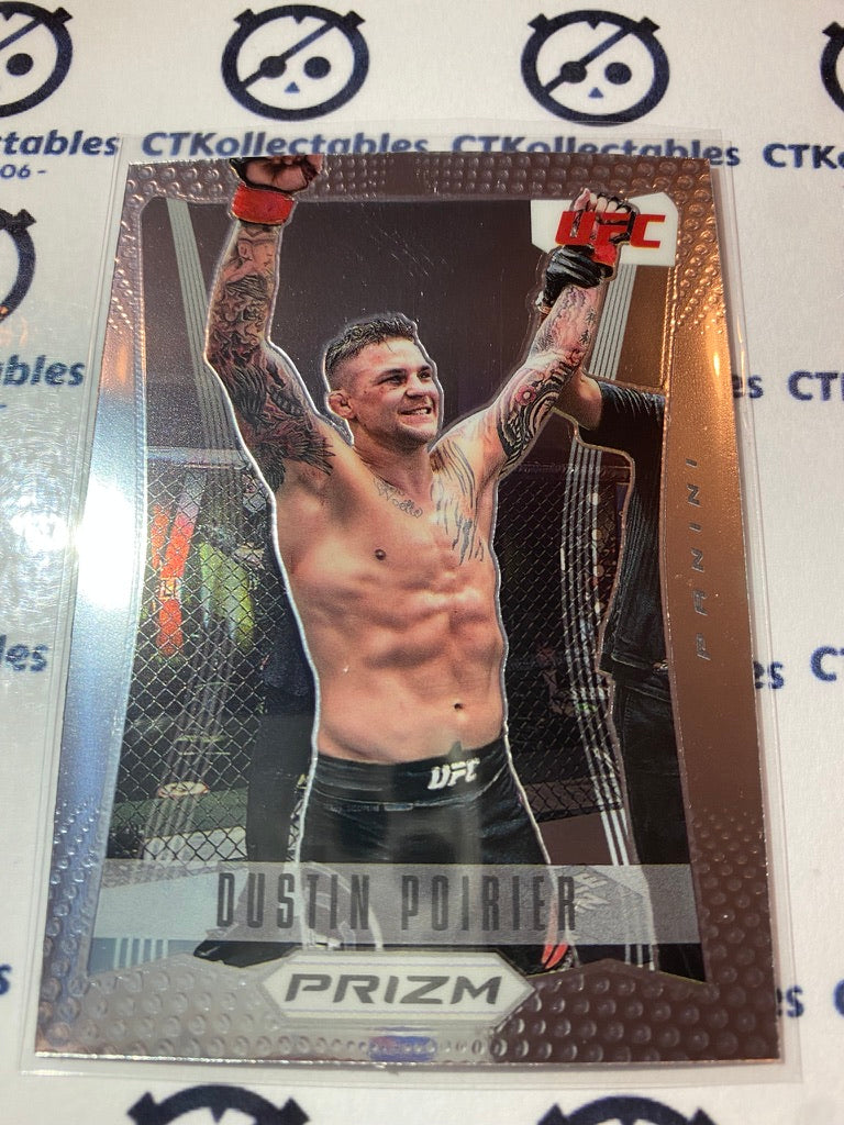 2022 UFC Panini Prizm Dustin Poirier Flashback Insert #14