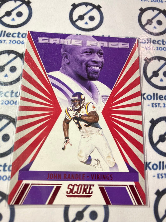 2021 NFL Score Red Parallel John Randle Game Face #GF-10 Vikings