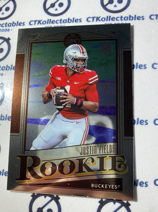 2021 NFL Legacy Rookie Premium Justin Fields RC #142 Bears