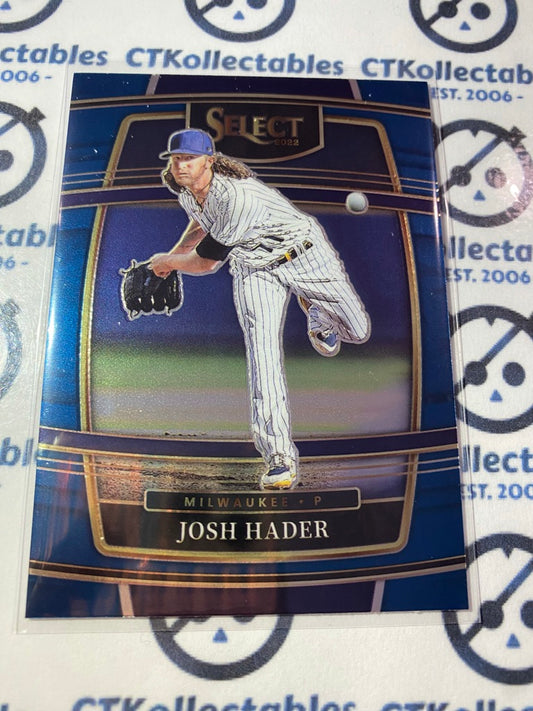 2022 Panini Select Baseball Josh Hader Concourse #25 Milwaukee