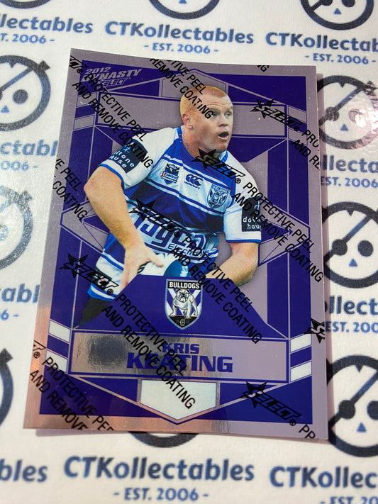 2012 NRL Select Dynasty Silver Parallel #SP35 Kris Keating Bulldogs