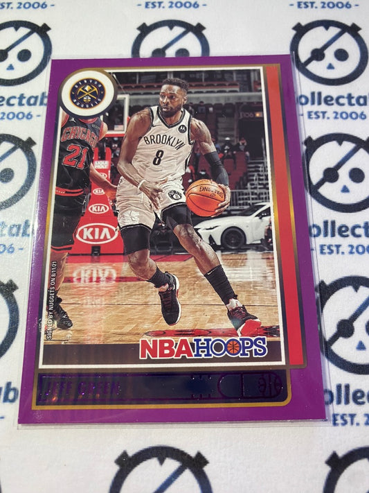 2021-22 Panini NBA HOOPS Jeff Green Purple Parrallel #117 Nets