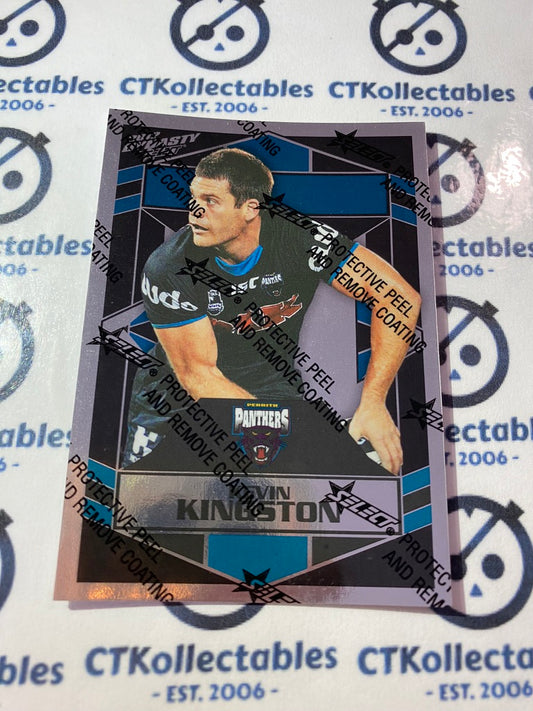 2012 NRL Select Dynasty Silver Parallel #SP130 Kevin Kingston Panthers