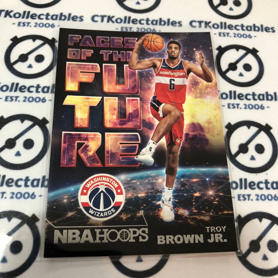 2018-19 PANINI Hoops Troy Brown Jr. Faces of the Future #15