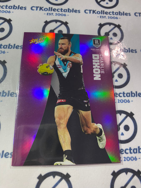 2022 AFL Footy Stars Purple Parallel - Charlie Dixon PP126