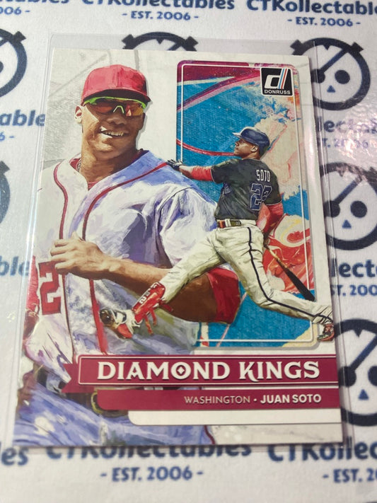 2022 Panini Donruss Baseball Diamond Kings #20 Juan Soto Washington