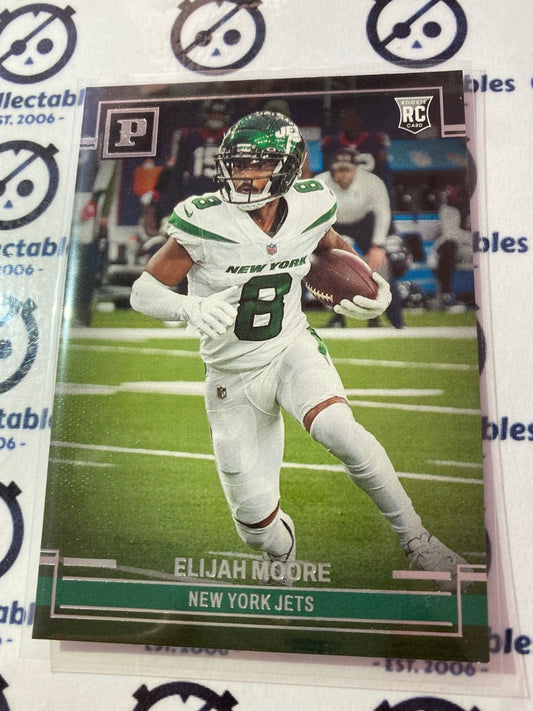 2021 NFL Chronicles Panini Elijah Moore Rookie Card RC #PA-30 Jets