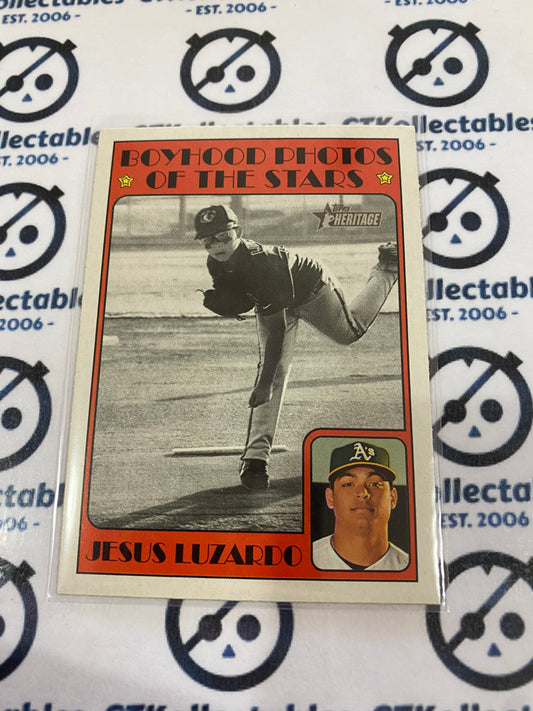 2021 MLB Heritage Boyhood Photos of the stars Jesus Luzardo #265