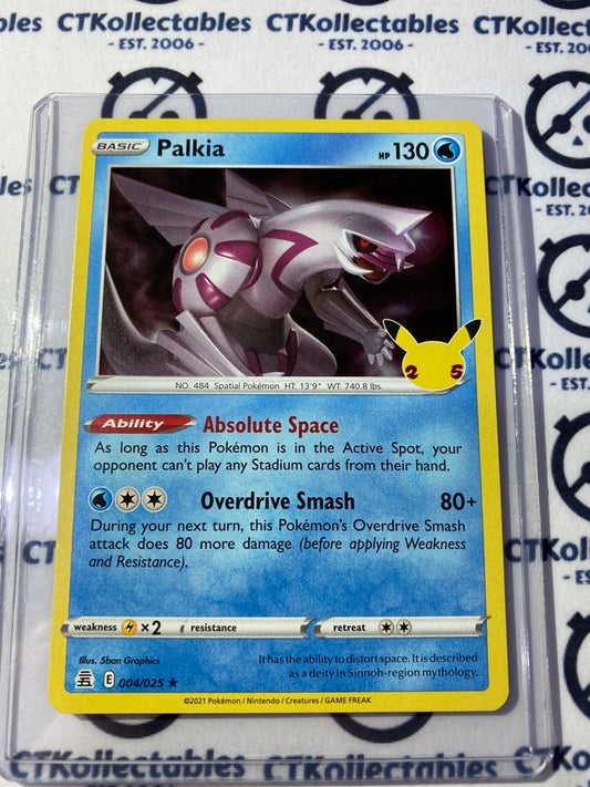 Palkia Holo Rare #004/025 Pokemon Celebrations 25th Anniversary