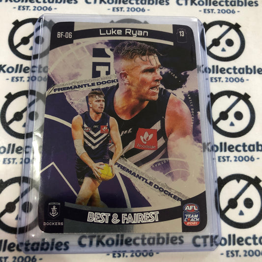 2021 AFL Teamcoach Luke Ryan Best & Fairest BF-06 Dockers