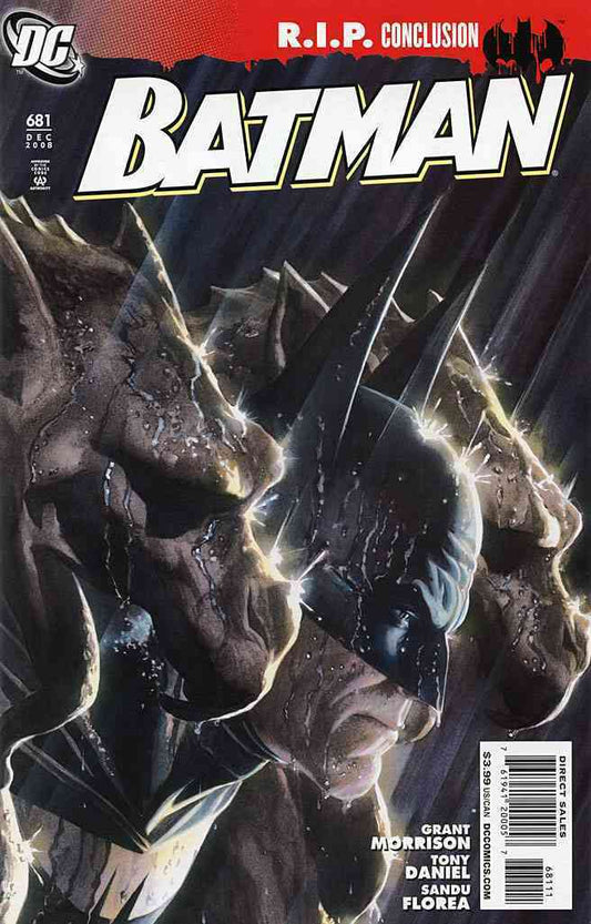BATMAN # 681  R. I. P.  CONCLUSION   DC  COMIC BOOK 2008