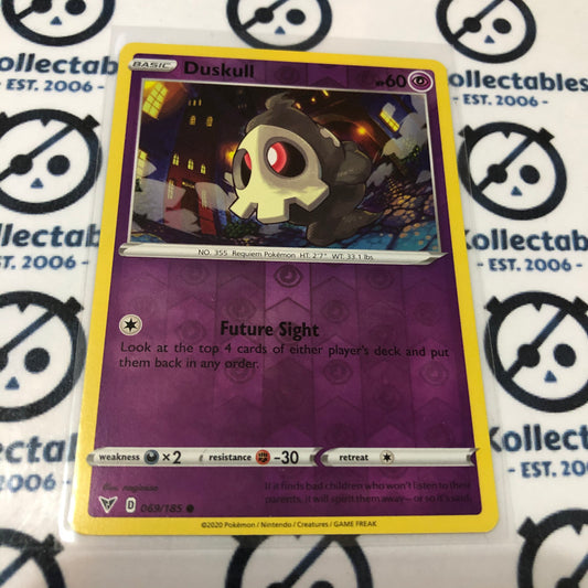 Duskull #069/185 Reverse Holo Common Pokémon Card Vivid Voltage