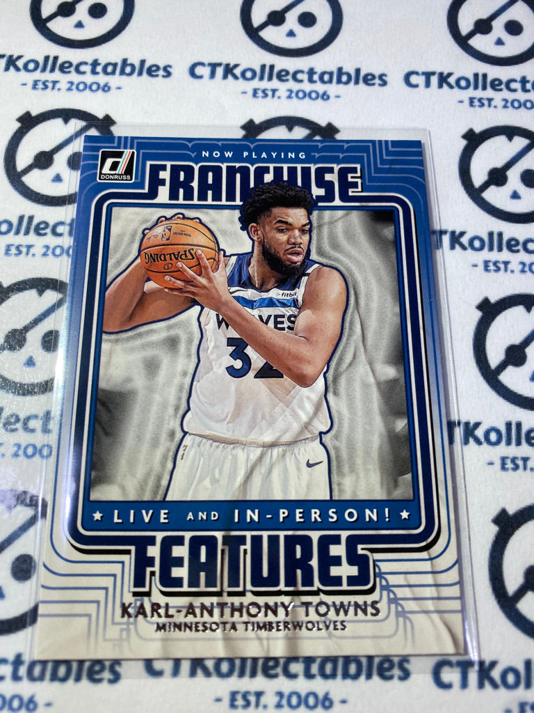 2020-21 NBA Donruss Franchise Features Karl Anthony-Towns #18 Timberwolves