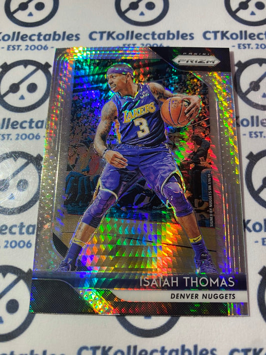 2018-19 Panini Nba Prizm Isaiah Thomas Mojo Silver Prizm #52 Nuggets