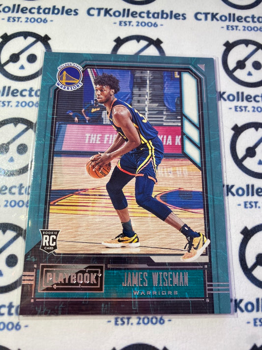 2020-21 NBA Panini Chronicles Playbook James Wiseman Rookie RC #176 Warriors