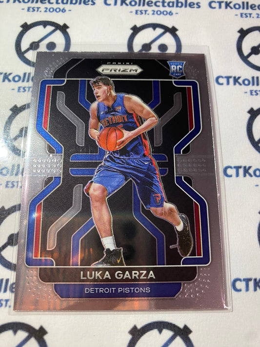 2021-22 NBA Panini Prizm Luka Garza rookie RC #303 Pistons