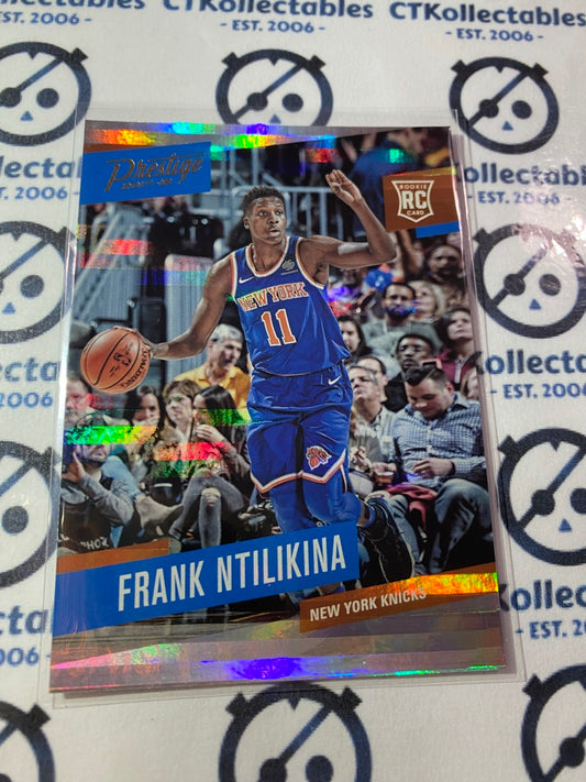 2017-18 Panini NBA Prestige Frank Ntilikina HORIZON RC rookie #158 Knicks