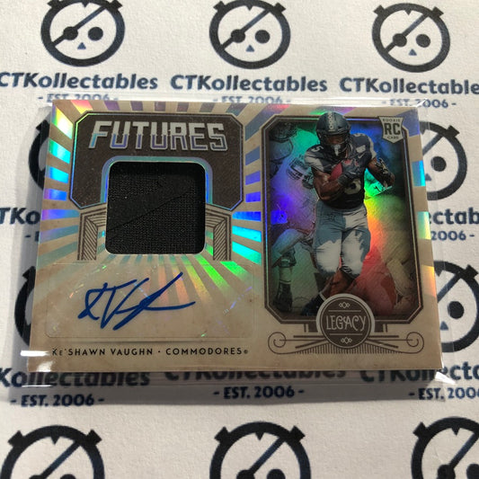 Ke'Shawn Vaughn FUTURES Patch Auto #211/399 2020 NFL Legacy