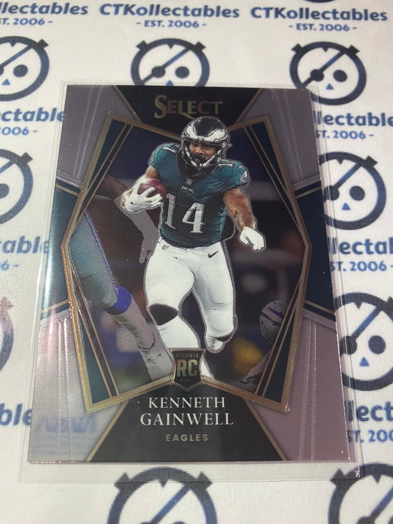 2021 NFL Panini Select Kenneth Gainwell Premier Level rookie card RC #181 Eagles