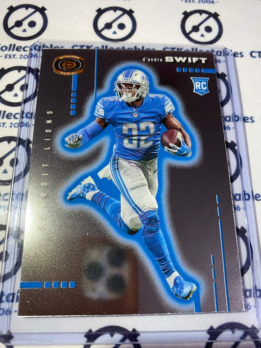 2020 NFL Chronicles Dynagon D'andre Swift RC base #D-8 Lions