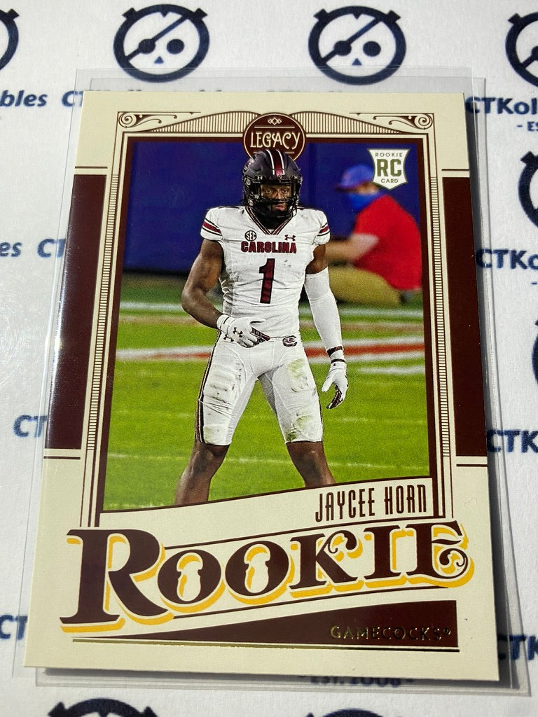 2021 NFL Legacy Jaycee Horn Rookie #184 Panthers RC