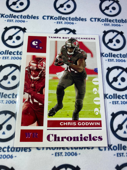 2020 NFL Chronicles Base Chris Godwin Pink Foil #91 Buccaneers
