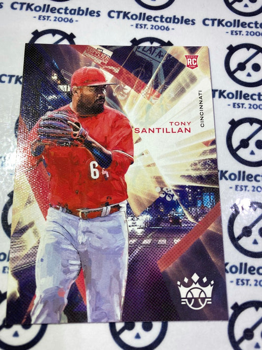 2022 Panini Diamond Kings Baseball Tony Santillan RC Level I Cincinnati