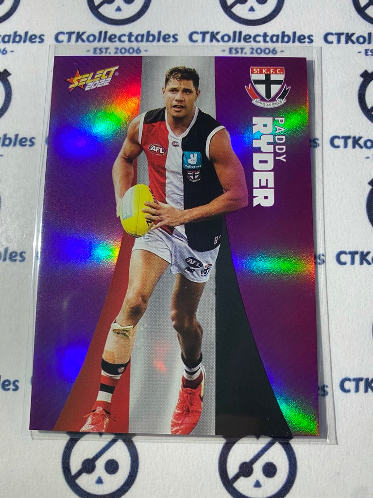 2022 AFL Footy Stars Purple Parallel - Paddy Ryder PP150