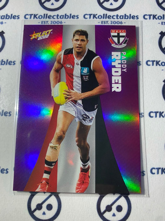 2022 AFL Footy Stars Purple Parallel - Paddy Ryder PP150