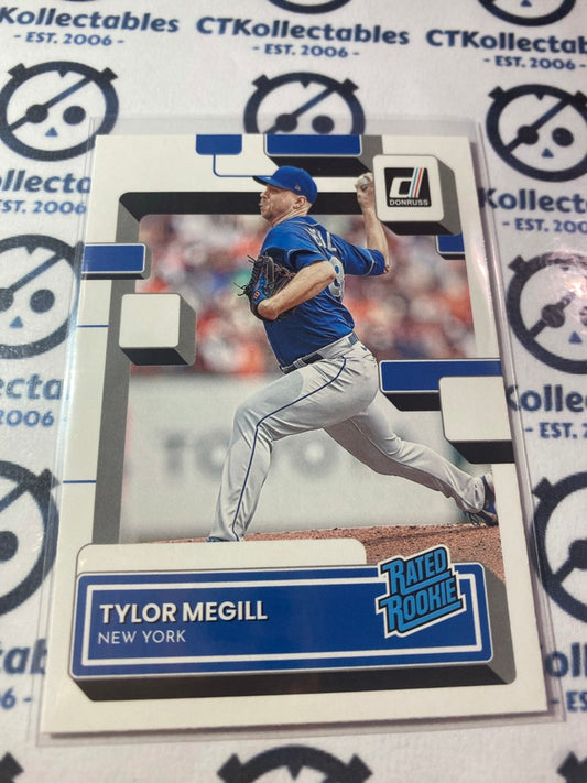 2022 Panini Donruss Baseball Rated Rookie #60 Tylor Megill New York