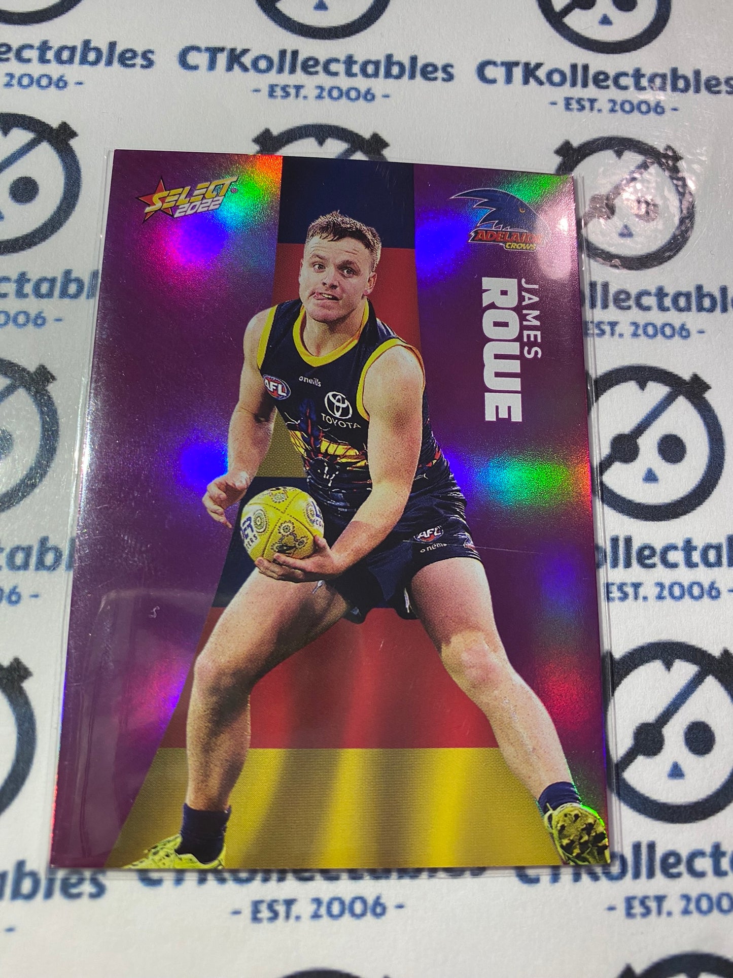 2022 AFL Footy Stars Purple Parallel - James Rowe PP7