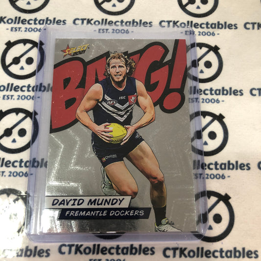2021 AFL Footy Stars David Mundy Bang! BC44 #158/210 Dockers