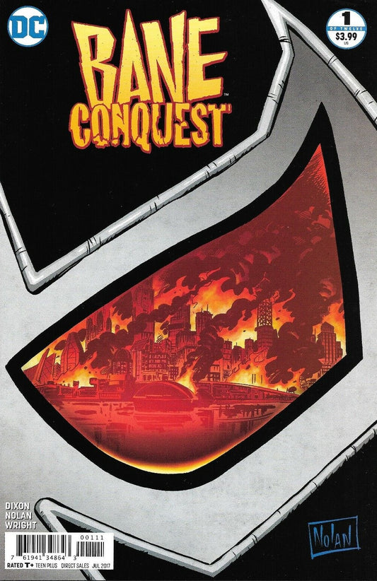 BANE CONQUEST  # 1 DC COMICS  BATMAN COMIC BOOK 2017