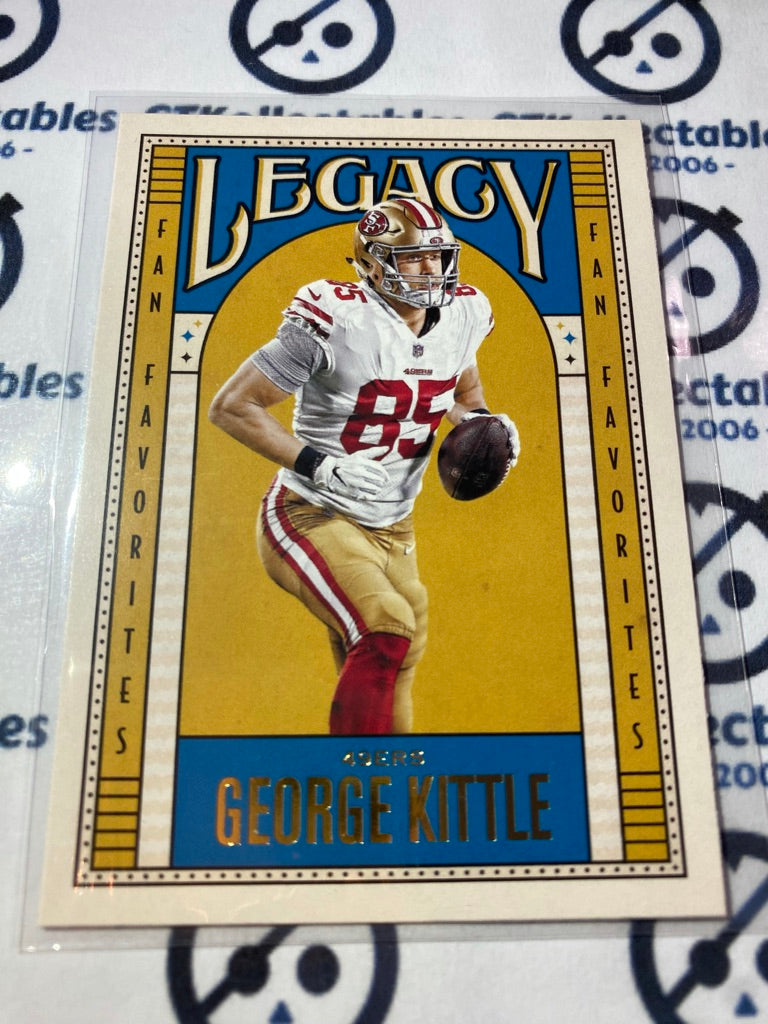 2019 NFL Panini Legacy George Fan Favourties #FF-GK 49ers