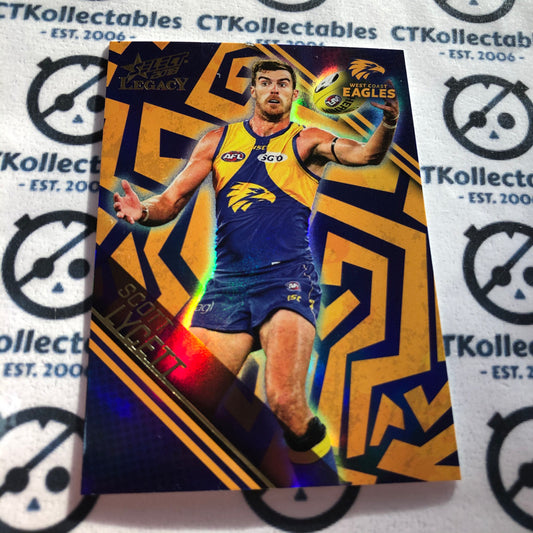 2018 AFL Select Legacy holographic Parallel Scott Lycett #341/350 #HP201