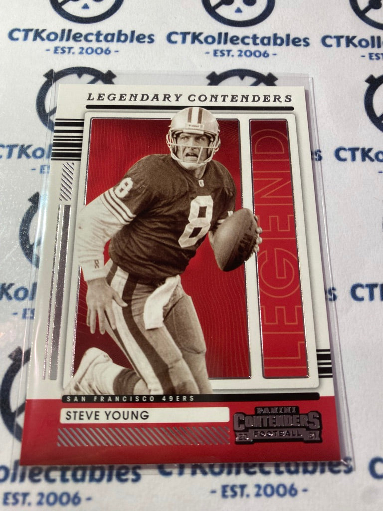 2021 NFL Contenders Steve Young "Legendary Contenders" 49ers