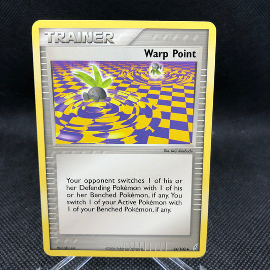 Warp Point Base #84/100 EX Crystal Guardians Pokemon Card