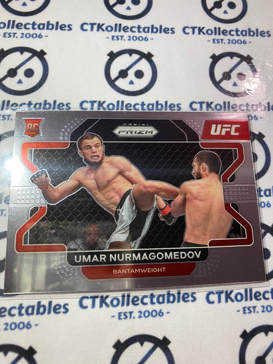 2022 UFC Panini Prizm Umar Nurmagomedov RC rookie #32