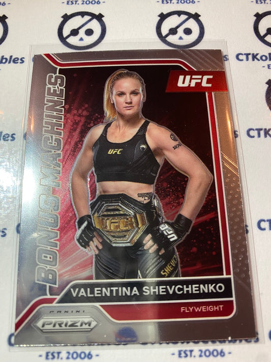 2022 UFC Panini Prizm Bonus Machines Valentina Shechenko #16