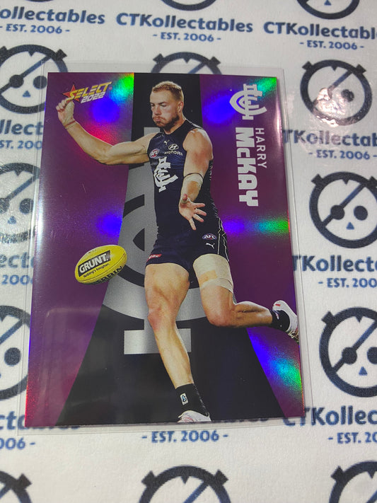 2022 AFL Footy Stars Purple Parallel - Harry McKay PP26