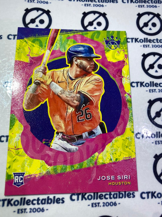 2022 Panini Diamond Kings Baseball Jose Siri RC Level II Houston