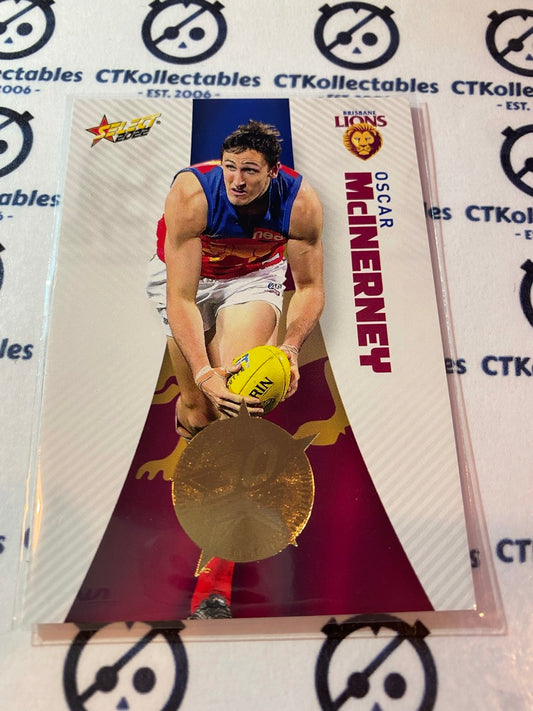 2022 AFL Footy Stars Gold 30th Anniversary - Oscar McInerney #17