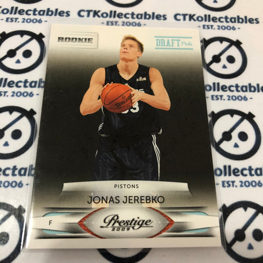 2009-10 NBA Prestige Jonas Jerebko Draft Picks #742/999 Pistons